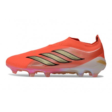 Botines adidas Predator LL Elite FG Solar Turbo Cromo Termal Negro