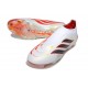 Botines de Futbol adidas Predator LL Elite FG Blanco Rojo Negro