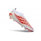 Botines de Futbol adidas Predator LL Elite FG Blanco Rojo Negro
