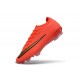 Zapatillas Nike Air Zoom Mercurial Vapor XVII Elite FG Rojo Dorado