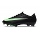 Zapatillas Nike Air Zoom Mercurial Vapor XVII Elite FG Negro Verde