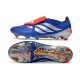 Botas de Futbol adidas Predator Elite FT FG Azul Rojo Blanco