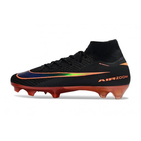 Zapatillas Nike Mercurial Superfly X Elite FG Negro Naranja