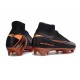 Zapatillas Nike Mercurial Superfly X Elite FG Negro Naranja