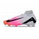 Zapatillas Nike Mercurial Superfly X Elite FG Rosa Blanco Negro