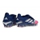 Botas de Futbol adidas Predator Elite FT FG Azul Rosa Plateada