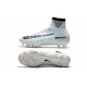 Botas de Fútbol Nike Mercurial Superfly V FG Crsitano Ronaldo CR7 Blanco Negro