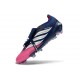 Botas de Futbol adidas Predator Elite FT FG Azul Rosa Plateada