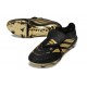 Botas de Futbol adidas Predator Elite FT FG Negro Dorada