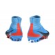 Botas de Fútbol Nuevo Nike Mercurial Superfly V FG ACC Azul Negro Rojo