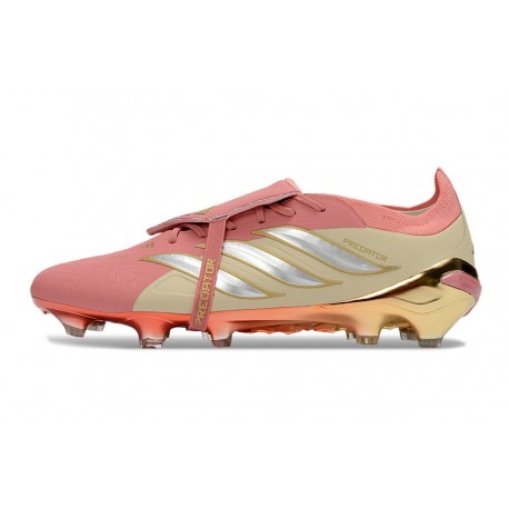 Botas de Futbol adidas Predator Elite FT FG Rosa Plateada