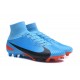 Botas de Fútbol Nuevo Nike Mercurial Superfly V FG ACC Azul Negro Rojo