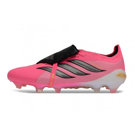 Botas de Futbol adidas Predator Elite FT FG Rosa Negro