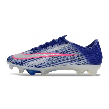 Zapatillas Nike Air Zoom Mercurial Vapor XVII Elite FG Azul Plateada