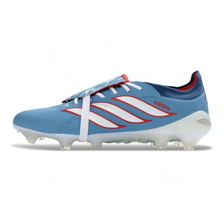 Zapatillas adidas Predator Elite Tongue FG Rayo Azul Blanco Rojo