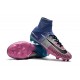 Botas de Fútbol Nuevo Nike Mercurial Superfly V FG ACC Azul Rosa Negro