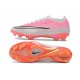 Botas Nike Zoom Mercurial Vapor 17 Elite FG Rosa Plateada