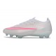 Botas Nike Zoom Mercurial Vapor 17 Elite FG Blanco Rosa