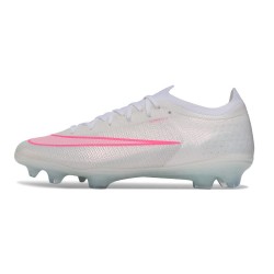 Botas Nike Zoom Mercurial Vapor 17 Elite FG Blanco Rosa