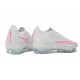 Botas Nike Zoom Mercurial Vapor 17 Elite FG Blanco Rosa