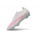 Botas Nike Zoom Mercurial Vapor 17 Elite FG Blanco Rosa