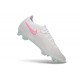 Botas Nike Zoom Mercurial Vapor 17 Elite FG Blanco Rosa