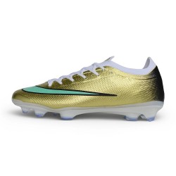 Zapatillas Nike Air Zoom Mercurial Vapor XVII Elite FG Dorado Verde