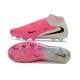 Zapatillas Nike Phantom 6 Elite High FG Rosa Blanco