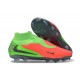 Zapatillas Nike Phantom 6 Elite High FG Hot Punch Negro Verde Strike