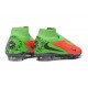 Zapatillas Nike Phantom 6 Elite High FG Hot Punch Negro Verde Strike