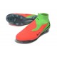 Zapatillas Nike Phantom 6 Elite High FG Hot Punch Negro Verde Strike