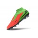 Zapatillas Nike Phantom 6 Elite High FG Hot Punch Negro Verde Strike