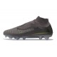 Nike Phantom 6 Elite High FG Gris Ceniza Medio Dorado Ámbar Negro