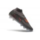 Nike Phantom 6 Elite High FG Gris Ceniza Medio Dorado Ámbar Negro