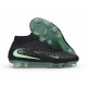 Zapatillas Nike Phantom 6 Elite High FG Negro Verde