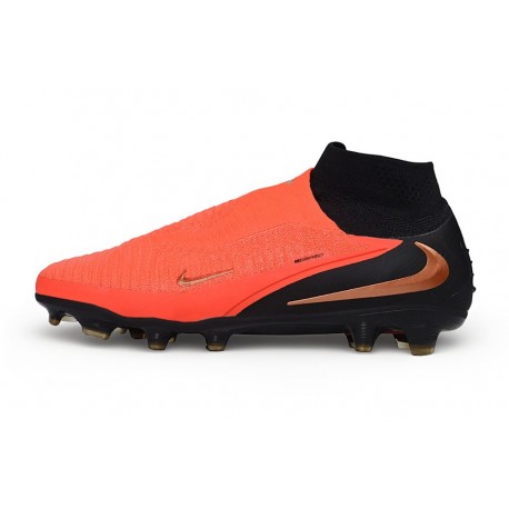 Zapatillas Nike Phantom 6 Elite High FG Rojo Negro