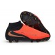 Zapatillas Nike Phantom 6 Elite High FG Rojo Negro