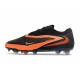 Botas de Futbol Nike Phantom 6 Elite Low FG Negro Brt Carmesí 