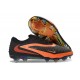 Botas de Futbol Nike Phantom 6 Elite Low FG Negro Brt Carmesí 