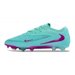 Zapatillas de Fútbol Nike Phantom 6 Elite Low FG Azul Lila