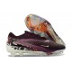 Botines de Fútbol Nike Phantom 6 Elite Low FG Flechazo Burdeos Rojo Univ Fósil