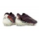 Botines de Fútbol Nike Phantom 6 Elite Low FG Flechazo Burdeos Rojo Univ Fósil