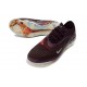 Botines de Fútbol Nike Phantom 6 Elite Low FG Flechazo Burdeos Rojo Univ Fósil