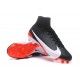 Botas de Fútbol Nuevo Nike Mercurial Superfly V FG ACC Negro Blanco