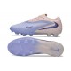 Botines de Fútbol Nike Phantom 6 Elite Low FG Azul lavanda Rosa pálido 