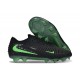 Botines de Fútbol Nike Phantom 6 Elite Low FG Negro Verde Espejismo