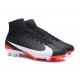 Botas de Fútbol Nuevo Nike Mercurial Superfly V FG ACC Negro Blanco