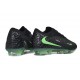 Botines de Fútbol Nike Phantom 6 Elite Low FG Negro Verde Espejismo