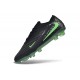 Botines de Fútbol Nike Phantom 6 Elite Low FG Negro Verde Espejismo