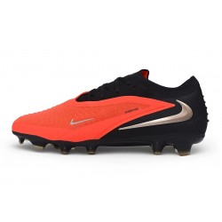 Botines de Fútbol Nike Phantom 6 Elite Low FG Brt Carmesí Desenfoque Negro